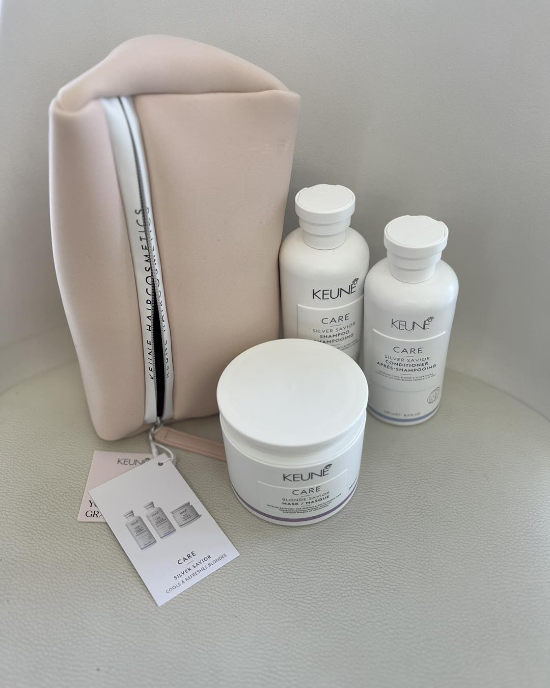 Keune Silver Savior take-home care at Mane Attraction
